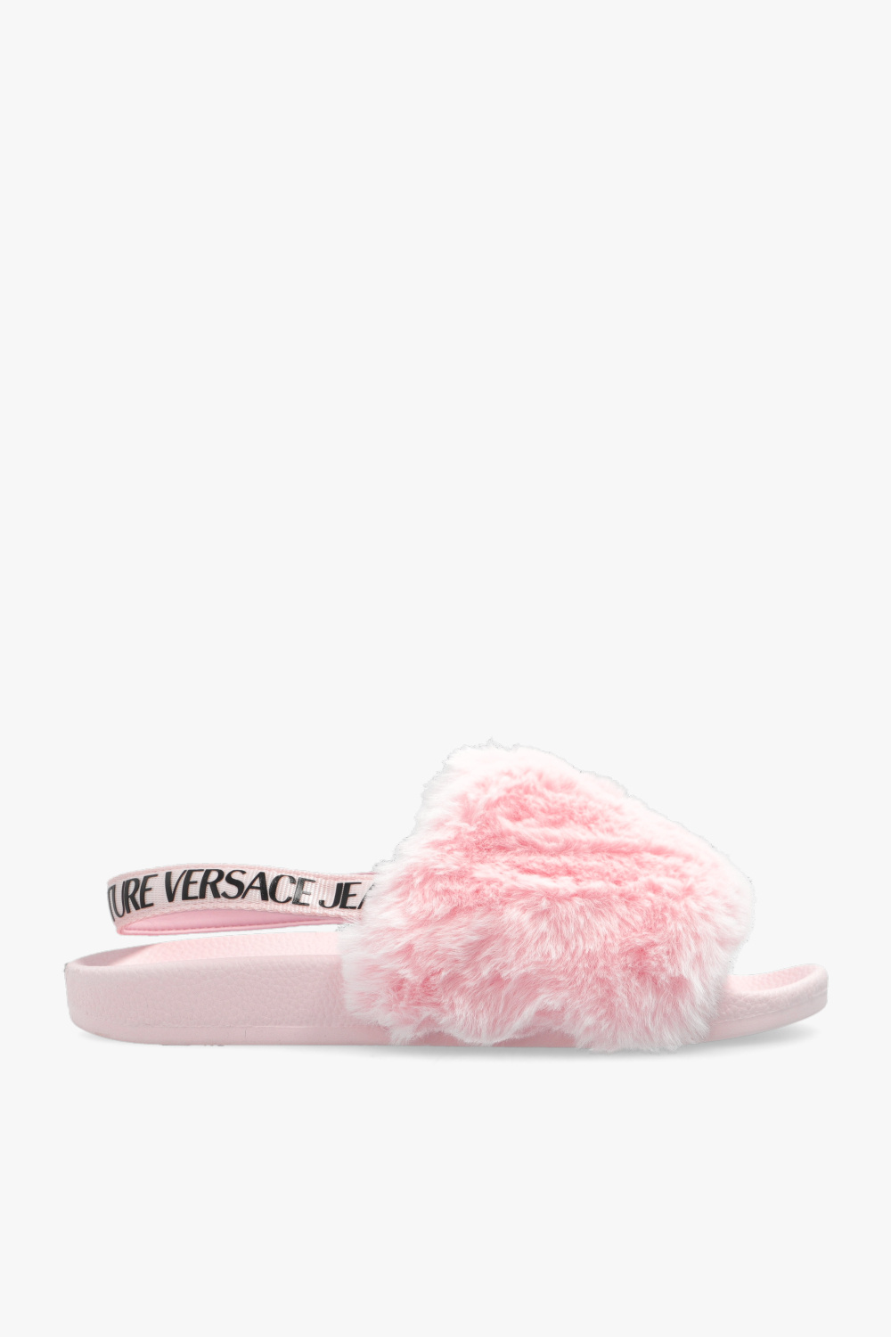 Faux fur slides Versace Jeans Couture Extension fmedShops